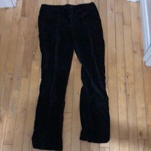 - Cotton ginny Black velvet pants